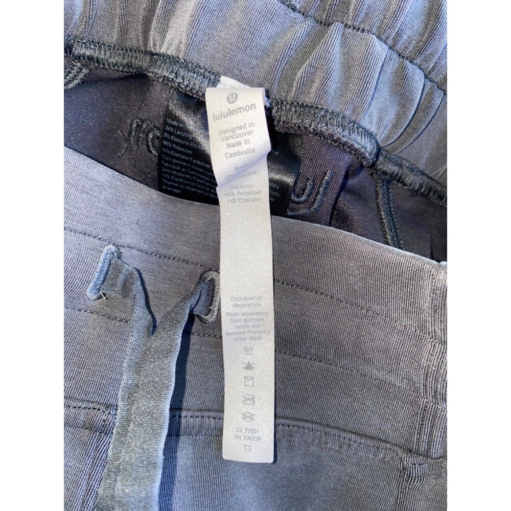 lululemon soft ambitions grey shorts size 6 - Picture 6 of 10